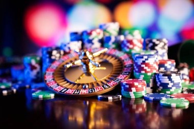 Tablet in landscape showing baccarat table with betting interface